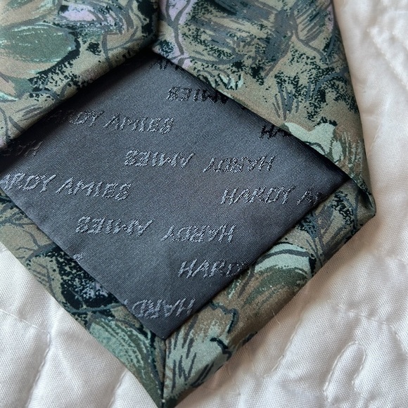 HARDY AMIES silk tie - Picture 4 of 5